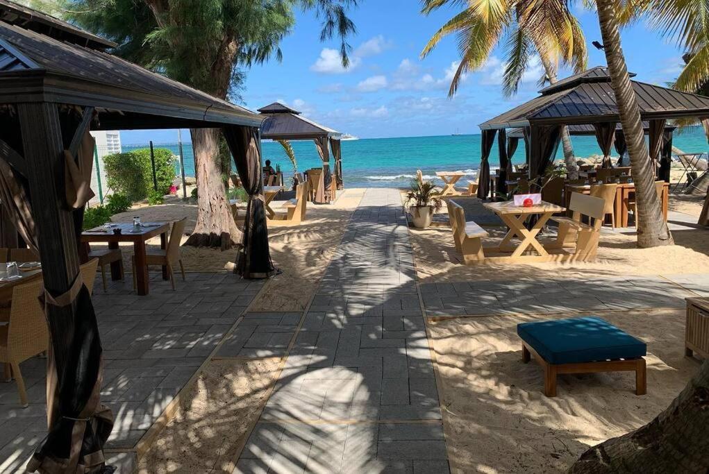 Studio Pieds Dans L'Eau Avec Vue Lagon Et Piscine Sandy Ground Exterior foto